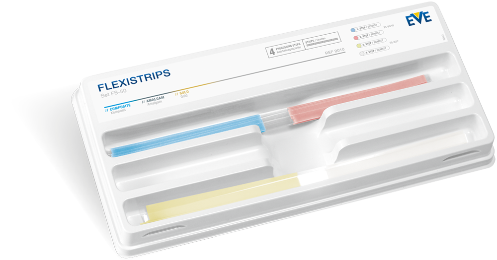 EVE Polishing Strips FLEXISTRIPS Amalgam, Composite, Gold
