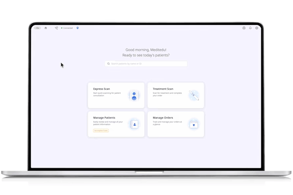 Medit Medit Link ExpressSimple, intuitive scanning workflow